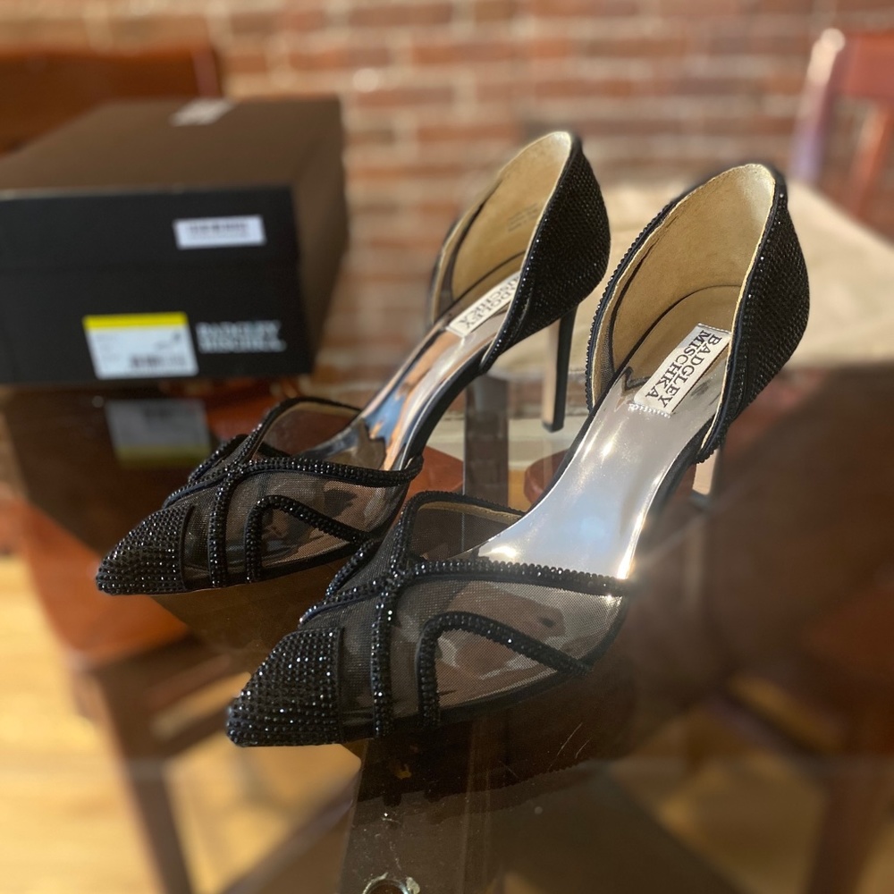 Badgley Mischka Haze Embellished Pumps